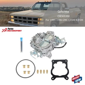 Fit For GMC 1981-1983 1984-1986 C3500/K3500/C2500 V8 305-350 Durable Carburetor - Bild 1 von 11