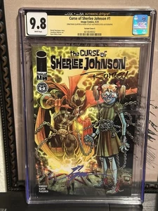 The Curse Of Sherlee Johnson #1 (1:50) - CGC JSA 9.8 SIGNED R.OTTLEY & GLAPION - Bild 1 von 4