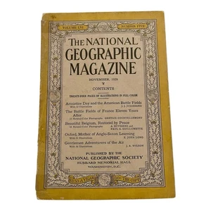 National Geographic November 1929 Volume LVI Number Five - NG1 - Picture 1 of 7