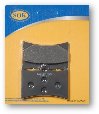 REAR BRAKE PADS fit KTM MX EXC 125 250 350 1987 MX125 MX250 MX350 EXC250 EXC350 - Image 1 of 2