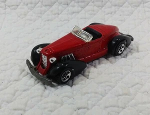 Vintage Hot Wheels #2505 1978 Auburn 852 Red 30s Roadster BW Malaysia 3-1/8 75mm - Bild 1 von 10