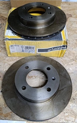 AP LOCKHEED BG2273 COPPIA DISCHI FRENO ANTERIORI FORD FIESTA I-II 1981-1989 1.6c - Immagine 1 di 4