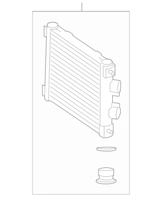 Enfriador de aceite original Mercedes Benz G 550 2019-2023 OE 463500330264 Foto 1 de 3