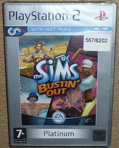 THE SIMS BUSTIN OUT SPIEL für SONY PLAYSTATION 2 PS2 BRANDNEU & WERKSEITIG VERSIEGELT! - Bild 1 von 2