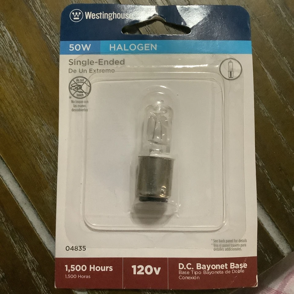 Westinghouse Lighting 50-watt Single-Ended Bulb 04835 - Image 1 of 1