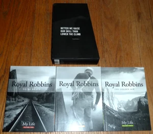 Royal Robbins - My Life - Volumes 1 2 3 - Golden Age Fail Falling To Be Brave - Foto 1 di 6