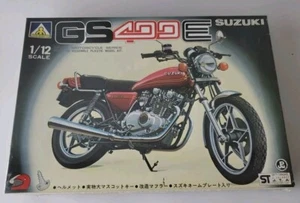 VINTAGE SUZUKI GS400E KOSHIMA MOTORCYCLE 1/12 MODEL KIT G6-005-800 GS 400 GS400 - Picture 1 of 11