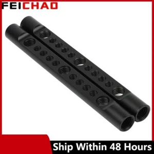 FEICHAO 15mm Rods For Cheese 115mm With 3/8 Inch 1/4 Inch Thread Mounting Holes - Picture 1 of 3