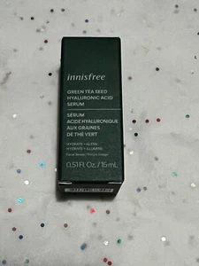 INNISFREE Green Tea Seed Serum 15 ml 0.51 FL OZ, Deluxe Mini New in Box - Picture 1 of 8