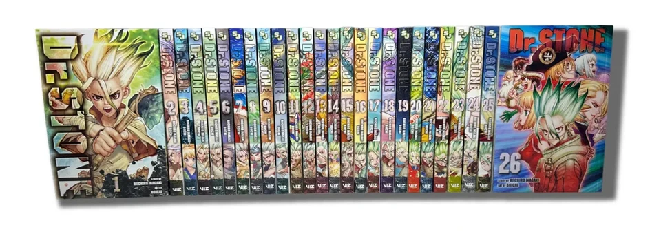 Dr Stone Volumes 1-26 Complete Manga Set English BRAND NEW! - image 1 of 1