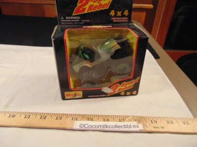 Vintage 1997 Maisto 2 Speed Rebel 4x4 Motorized US Army Jeep Commando in Box  - Image 1 of 4