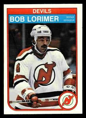 1982-83 O-Pee-Chee Bob Lorimer #142 - New Jersey Devils - Image 1 of 2