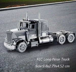 ( ͡° ͜ʖ ͡°) . Puzzle 3D en métal TRUCK. #61# + Cadeau. - Photo 1/9
