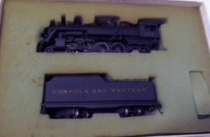 BRASS NWSL NORFOLK & WESTERN E2A 4-6-2 STEAM LOCO #578 H.O. SCALE 1:87 - Picture 1 of 16