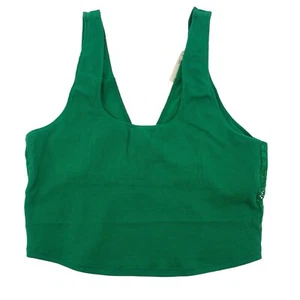 Longline-Bralette-BH Aerie Größe M grün Blumen Spitze neu mit Etikett - Bild 1 von 9