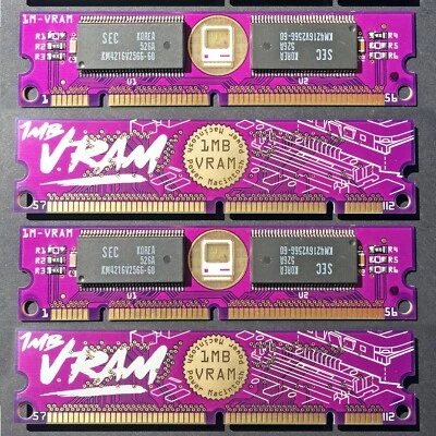 1pcs PurpleRAM new 112pin DIMM 1M 60/50ns VRAM memory Apple PowerMacintosh - Image 1 of 4