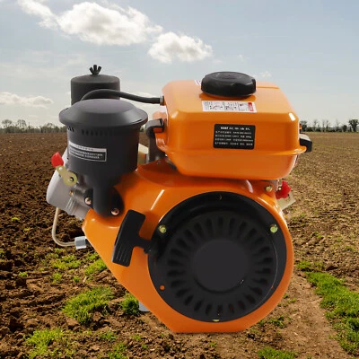Diesel Engine Hand Recoil Single Cylinder For Small Agricultural Machinery 196CC - Image 1 of 4