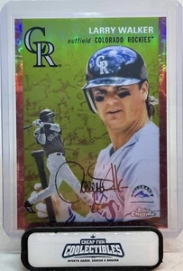 Larry Walker 2023 Topps Chrome Platinum Toile Cream/Rose Gold Refractor 38/75 - Bild 1 von 3