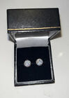 NEW Crystal Ball Stud Earrings } 8mm Perfect gift
