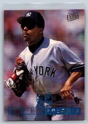 1995 Ultra #85 Luis Polonia Gold Medallion NM+ - Image 1 of 2