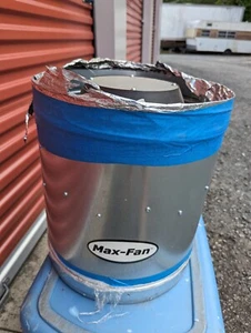 Can Fan Max Fan 14" 1700CFM -inline exhaust blower ventilation hydro scrubber. - Picture 1 of 6