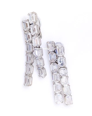 Brincos com clipe SWAROVSKI Statement Crystals Millenia novo na caixa - Imagem 1 de 2