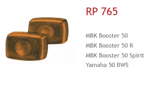GEMME FRECCE ANTERIORI PER MBK BOOSTER 50 SPIRIT YAMAHA BWS - Immagine 1 di 3