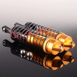 Front shock absorber 100MM RCCar 1:10 Slash 4x4 2PCS SLA014 Aluminum Fit Traxxas - Picture 1 of 21