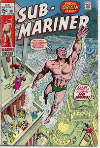Sub-Mariner #38 Marvel Comics (1971 1st series) VG - Picture 1 of 2