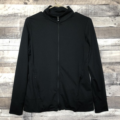 VETEMENTS Footjoy Giacca Donna Piccola Nera Zip Leggera Tasche Golf Golfer Donna FJ