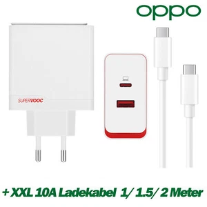Original Oppo SUPERVOOC 100W Dual Port Power Adapter Netzteil Usb C Ladekabel - Bild 1 von 12