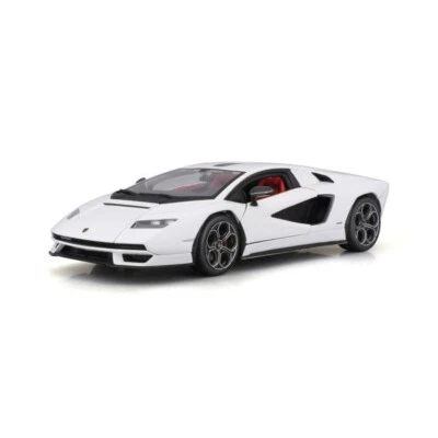 Lamborghini Countach LPI 800-4 White Bianca Burago Bburago 1:24 Nuovo 1/24 - Immagine 1 di 4