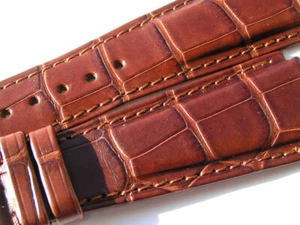 Milus Band Leather 19,67mm to 18mm 20/18 112/72 brown I127 - Picture 1 of 7