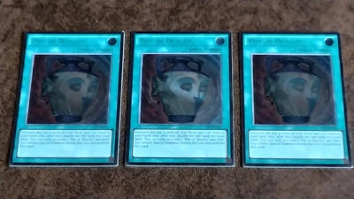 3x Yu-Gi-Oh! TCG Pot Of Duality - AP05-EN003 (Ultimate Rare) Astral Pack 5 NM - Image 1 of 4