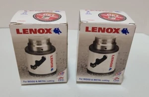 LOT OF 2 NEW LENOX 1795001 2" SPEED SLOT BI-METAL HOLE SAW METAL WOOD CUTTING - Picture 1 of 6