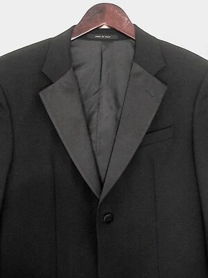 Chaqueta Esmoquin ARMANI Bloomingdale's Italia 42 R 1 Botón *Botones Satén y Solapa Foto 1 de 4