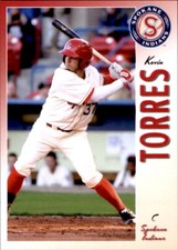 2013 Spokane Indians Grandstand 29 Kevin Torres Santa Isabel Puerto Rico PR Card
