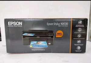 Epson NX130 Stylus All-in-One Color Inkjet Printer. NEW FACTORY SEALED - Picture 1 of 1