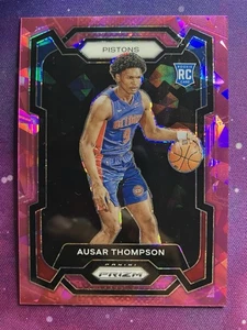 2023-24 Prizm Basketball Pink Ice Rookie RC Ausar Thompson Detroit Pistons #178 - Bild 1 von 2