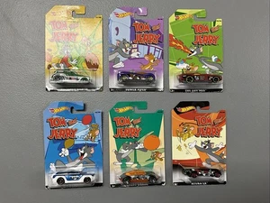 Juego completo de 6 dibujos animados de Tom y Jerry de Hot Wheels-2014 - Imagen 1 de 19