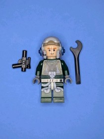 LEGO Star Wars: Rebel A-Wing Pilot Open Helmet Arvel Crynyd Minifigure SW0437