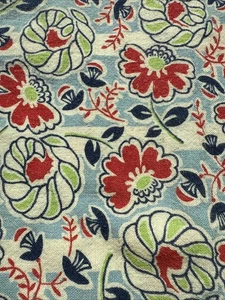 1940er blau Futtersack Stoff 32" x 32" - Bild 1 von 4