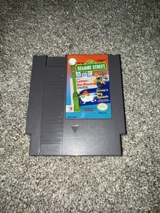 Sesamstraße ABC - Original Nintendo NES Spiel - getestet - Bild 1 von 5