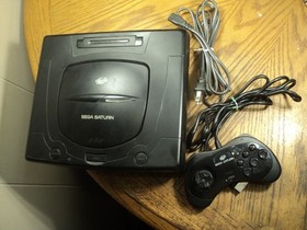 Sega Saturn Console No. MK-80000A w/ Power Cord & Controller  Powers Up Untested