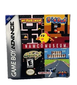 Nintendo Game Boy Advance GBA Namco Museum CIB Vintage Ms Pac-Man Galaga Dig Dug - Picture 1 of 13