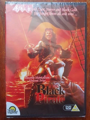 The Black Pirate Dvd   RARE OOP BRAND N SEALED RFREE 1961 VINCENT PRICE SLIM ECO - Image 1 of 2