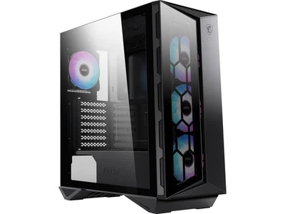 MSI MPG GUNGNIR 110R - Premium Mid-Tower Gaming PC Case - Tempered Glass Side - Image 1 of 4