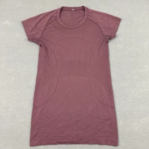 Camisa Lululemon Mujer 6 Rosa Swiftly Tech Manga Corta Sin Costuras Cuello Redondo Top - Imagen 1 de 8