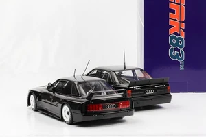 1:18 Audi 90 IMSA GTO & 200 Quattro Trans-Am Testcar schwarz Werk83 Set - Bild 1 von 8