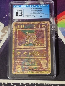 Ancient Mew Promotional Pokémon Card 2000 Movie Edition CGC 8.5 NM+ - Picture 1 of 2